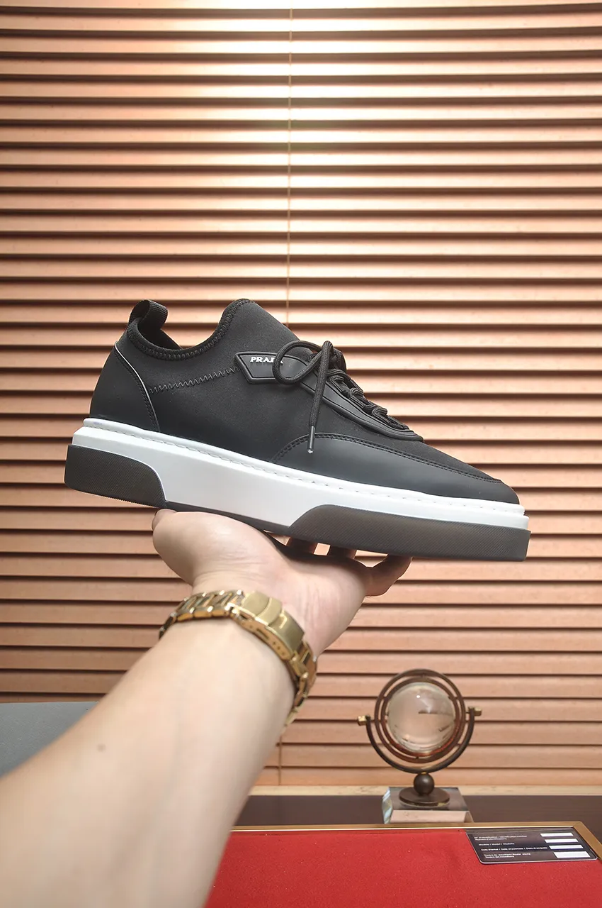 Men's shoes 💰580💶【PRADA】Top original, new season, high quality original goods, top imported calfskin with original imported glue, imported cowhide inside with original cowhide feet, original outsole! Quality guaranteed! Code 38-45 (45 customized)
